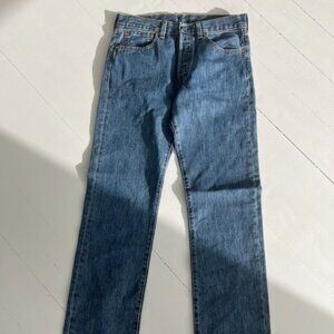 Levi's Blue Straight Leg Women's Jeans